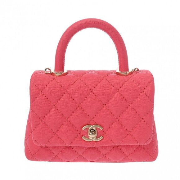 CHANEL Matrasse Pink AS2215 hand bag - Picture 1 of 12